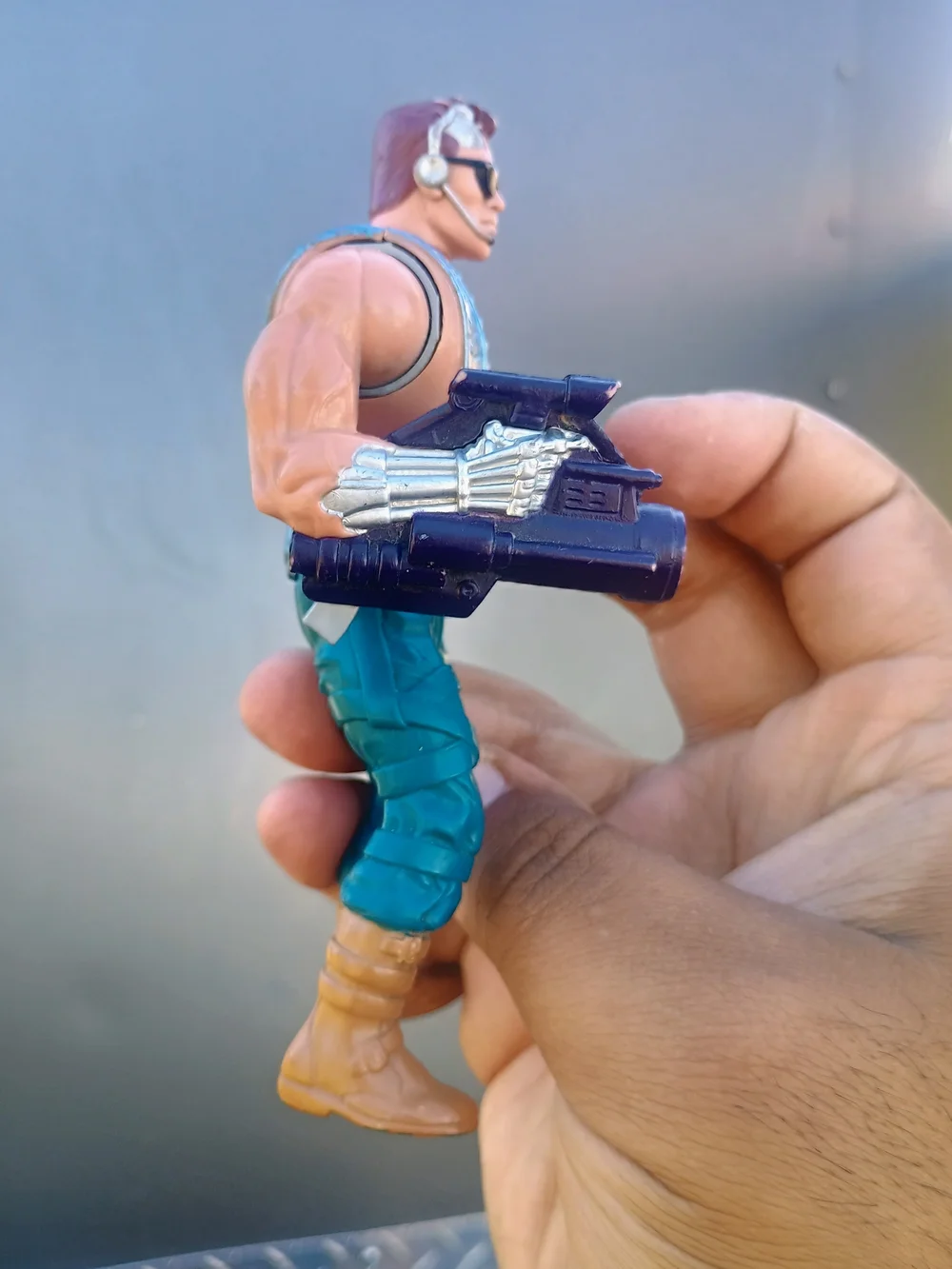 1992 Kenner 'Terminator 2' *hidden power Terminator* action figure #terminator